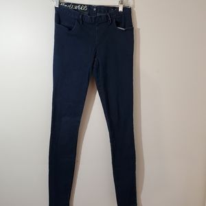 Madewell back zip jeans